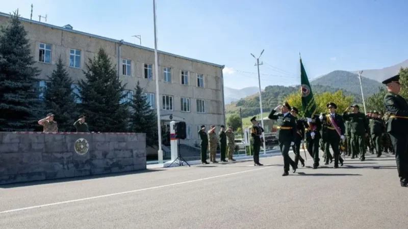ԱԱԾ սահմանապահ զորքերում տեղի ունեցավ նորակոչիկ զինծառայողների երդման արարողություն