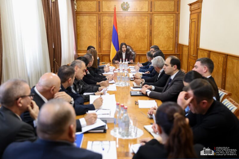 Արփինե Սարգսյանին են ներկայացվել կատարված աշխատանքները․ նախարարը հանձնարարականներ է տվել