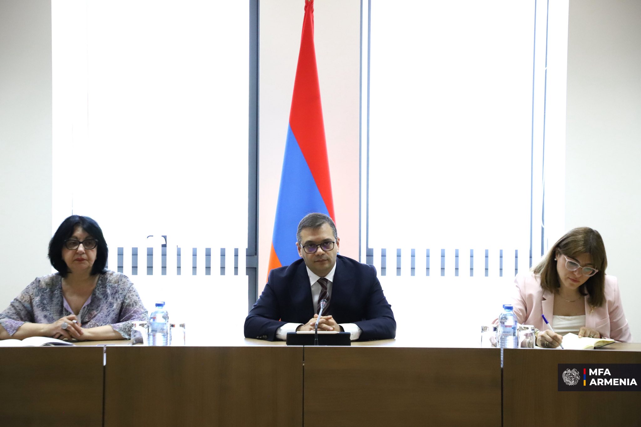 ՀՀ ԱԳ փոխնախարարը Ֆրանկոֆոնիայի դիտորդական առաքելության ղեկավարին է ներկայացրել ընտրական բարեփոխումները