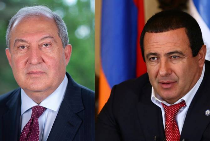 Արմեն Սարգսյանը հանդիպել է Գագիկ Ծառուկյանի հետ