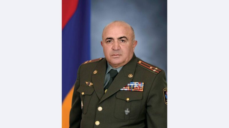 Արծվիկ Գրիգորյանն ազատվել է Հատուկ բանակային կորպուսի հրամանատարի տեղակալի պաշտոնից