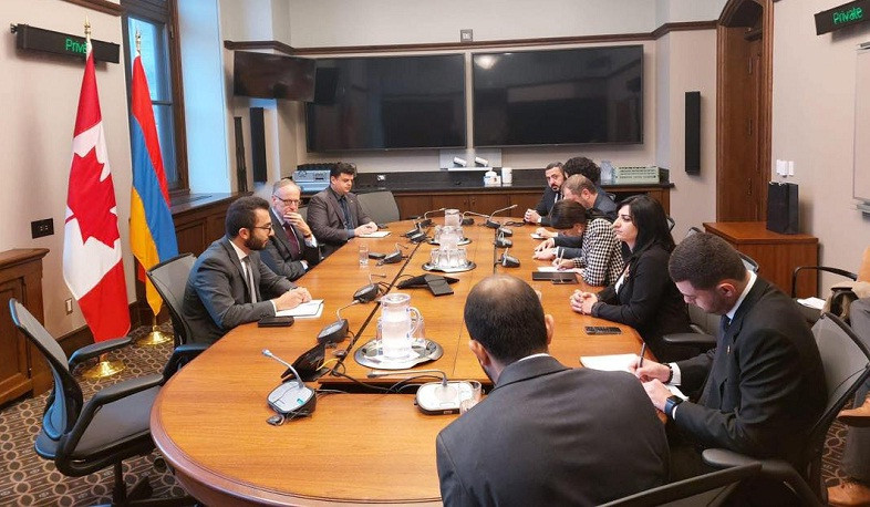 Ռոբերտ Օլիֆանտի հետ հանդիպմանը ՀՀ ԱԺ պատվիրակությունը տեղեկություններ է փոխանցել ադրբեջանական վերջին ագրեսիայի վերաբերյալ