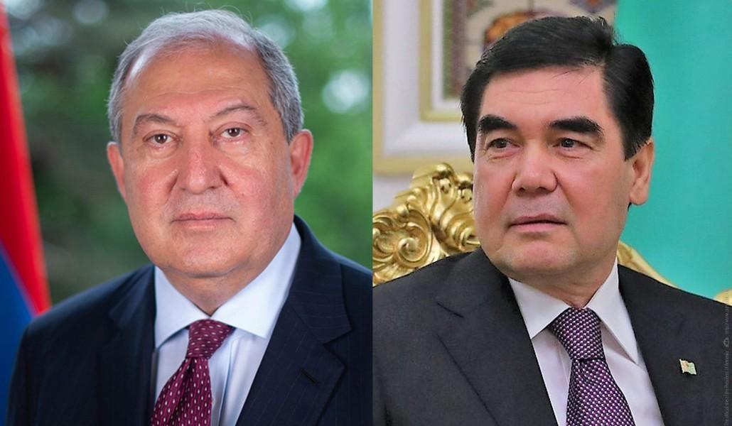 Արմեն Սարգսյանին շնորհավորական ուղերձ է հղել Թուրքմենստանի նախագահը