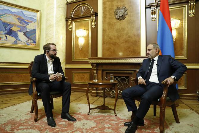 Լեռնային Ղարաբաղը եւ Հայաստանն այսօր գտնվում են քաղաքակրթական առաջնագծում. Փաշինյանի հարցազրույցը՝ գերմանական Բիլդ-ին