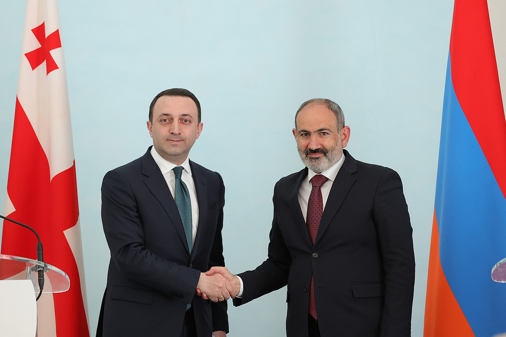 Մեր ժողովուրդներին իրար են կապում բազմադարյա պատմությունը և դարերի խորքից եկող երկխոսությունը. Փաշինյանը` Ղարիբաշվիլիին