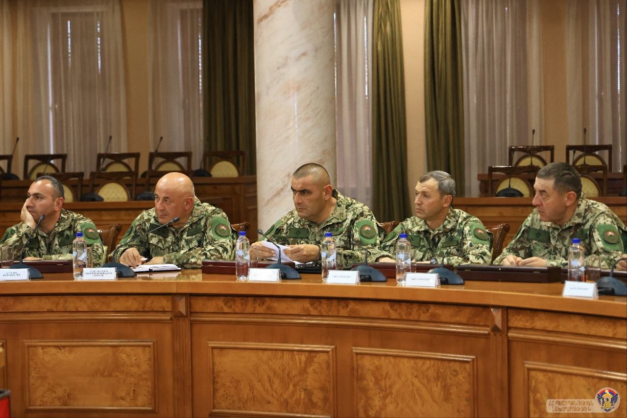 «Գեներալական դաշույնով» պարգևատրելու հանդիսավոր արարողություն՝ ՊՆ վարչական համալիրում