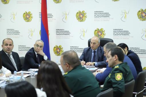 Քննարկվել է դատապարտյալների ռիսկերի և կարիքների գնահատման գործիքի պիլոտավորման ընթացքի զեկույցը