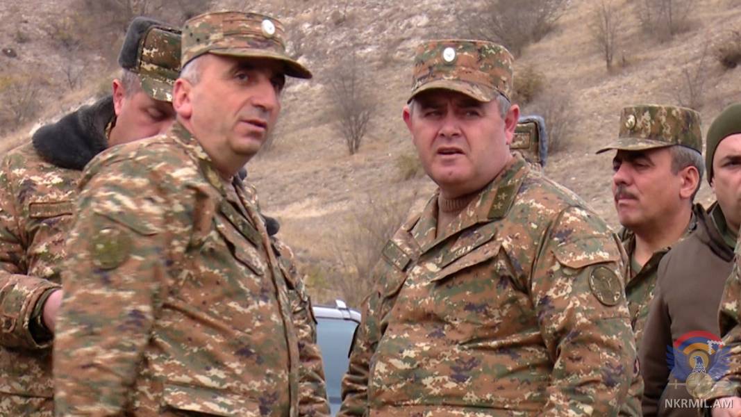 ՀՀ ԶՈւ Գլխավոր շտաբի պետն այցելել է Արցախ