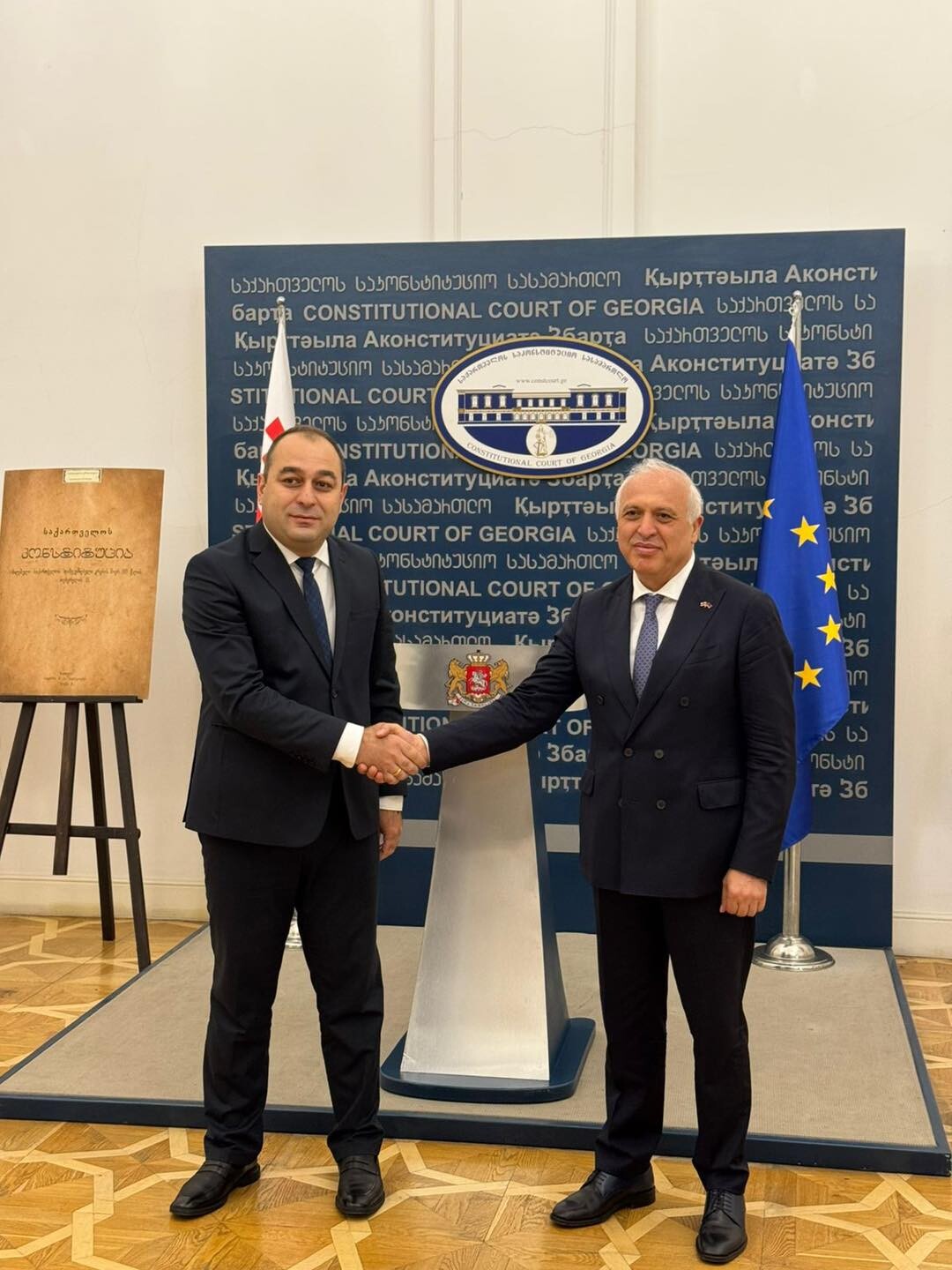 ՀՀ դեսպանն ու Վրաստանի Սահմանադրական դատարանի նախագահը քննարկել են համագործակցությանն առնչվող հարցերի լայն շրջանակ