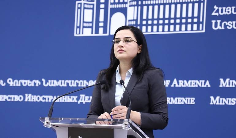 ՀՀ ԱԳՆ մամուլի խոսնակի պատասխանը Արցախում կայացած ընտրությունների առնչությամբ Ադրբեջանի արձագանքի վերաբերյալ հարցին (տեսանյութ)