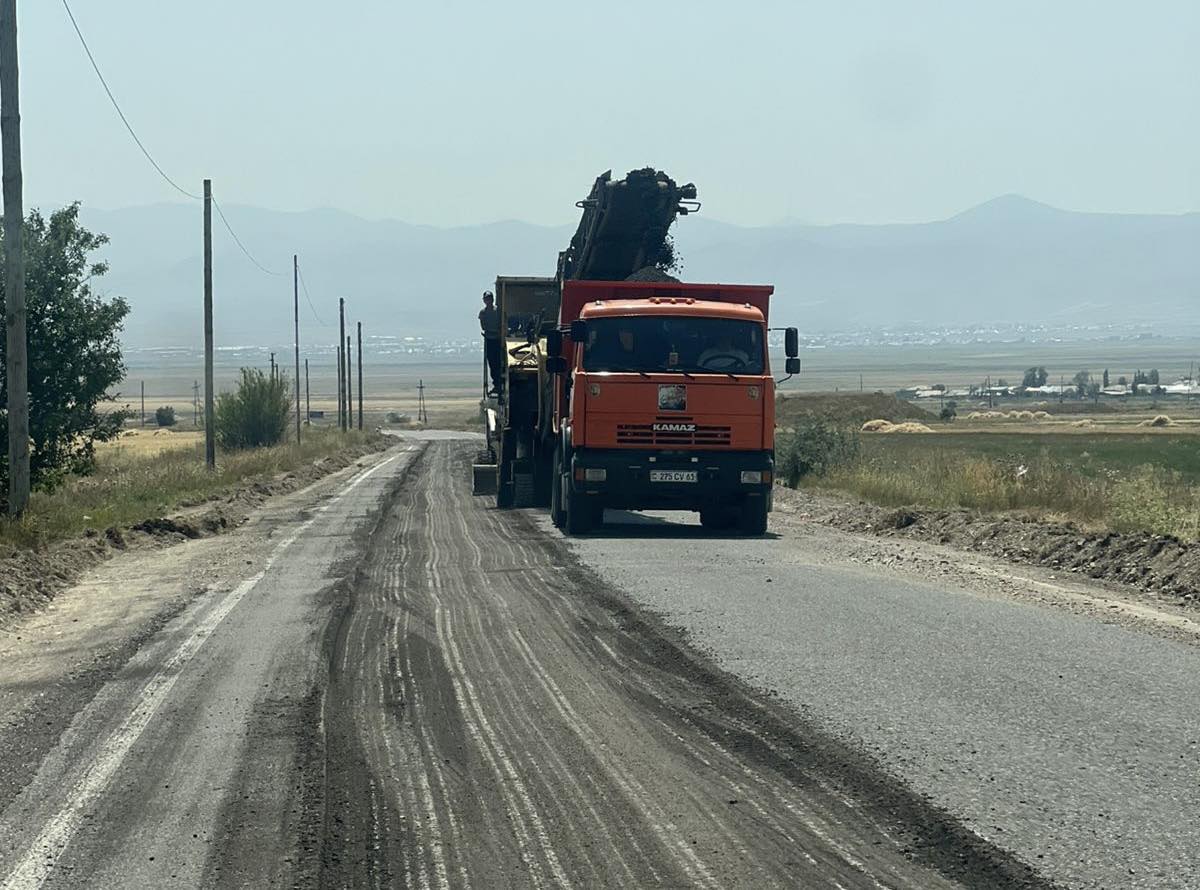 Շորժա-Վարդենիս ավտոճանապարհին մեկնարկել են միջին նորոգման աշխատանքներ