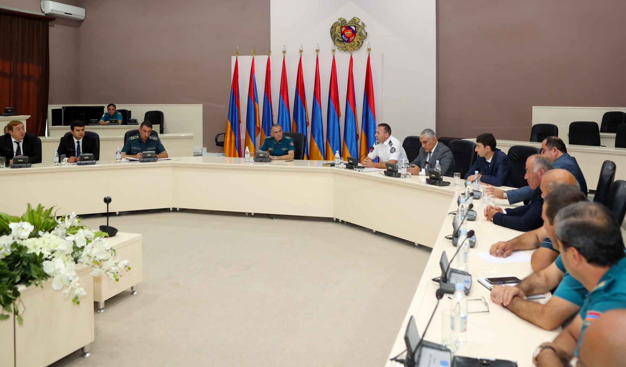 ՆԳՆ ՓԾ-ում քննարկվել են քաղաքացիական պաշտպանության և բնակչության պաշտպանության միջոցառումներին առնչվող մի շարք հարցեր