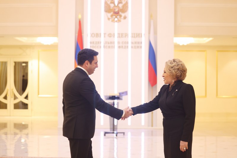 Ալեն Սիմոնյանը հանդիպել է Վալենտինա Մատվիենկոյի հետ. մանրամասներ