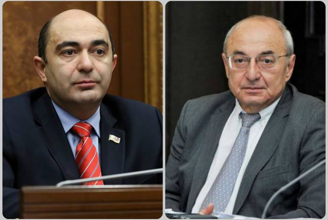 Հանդիպել են Էդմոն Մարուքյանը, Վազգեն Մանուկյանն ու Իշխան Սաղաթելյանը