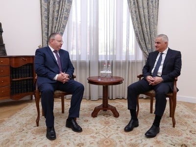 Մհեր Գրիգորյանը և Մաքսիմ Երմոլովիչը քննարկել են ԵԱՏՄ շրջանակում առևտրատնտեսական հարաբերությունների խթանման քայլերը