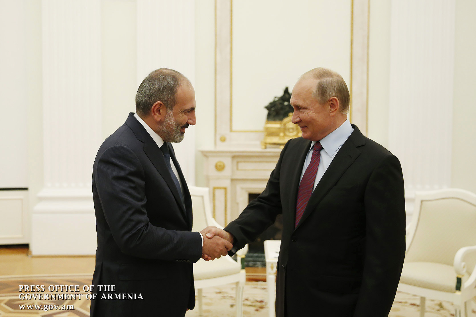 Նիկոլ Փաշինյանը շնորհավորական ուղերձ է հղել Վլադիմիր Պուտինին՝ Ռուսաստանի օրվա առթիվ