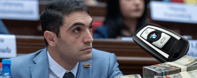 Հակոբ Սիմիդյանը որպես եկամուտ չի նշել մեքենայի վաճառքից ստացված գումարը. նախարարի ունեցվածքը