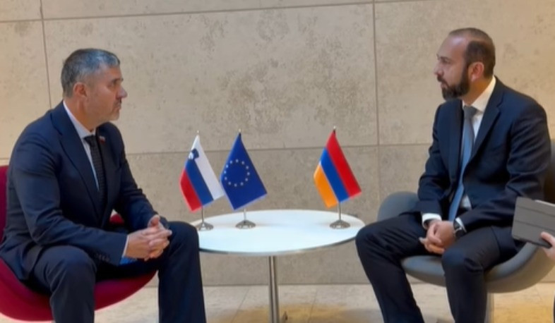 Հայաստանը և Սլովենիան զարգացնում են համագործակցությունը. Միրզոյանը հանդիպել է իր պաշտոնակցի հետ