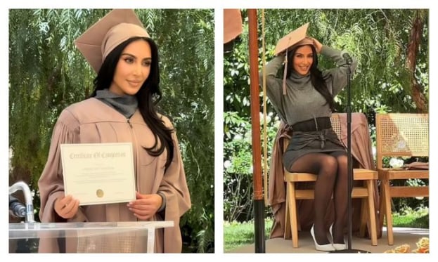 Քիմ Քարդաշյանն ավարտել է իրավաբանական դպրոցի դասընթացները (լուսանկարներ)