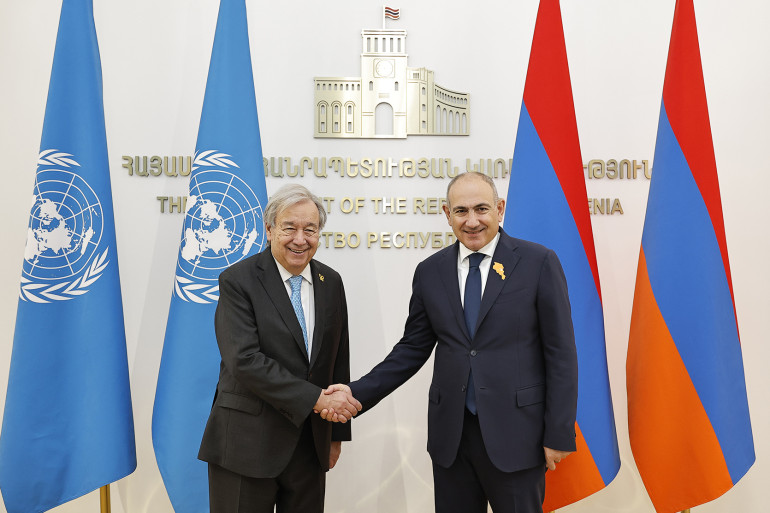 Շատ դժվար իրադարձությունների միջով անցնելուց հետո մեր գլխավոր նպատակը Հայաստանի և Ադրբեջանի միջև խաղաղության համաձայնագրի ստորագրումն ու վավերացումն է. Փաշինյանը՝ ՄԱԿ–ի գլխավոր քարտուղարին