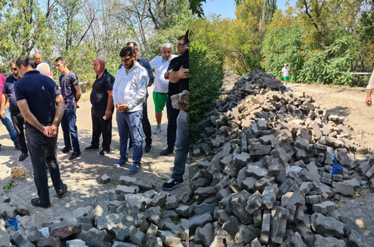 Փորձում ենք փրկել Մարզահամերգային համալիրի հարակից այգու ճեմուղիները բարբարոսությունից. Դավիթ Մարգարյան