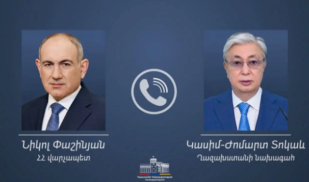 Փաշինյանը Տոկաևին հաջողություն է մաղթել օգոստոսի 23-ին կայանալիք Կուրուլթայի ընտրություններում