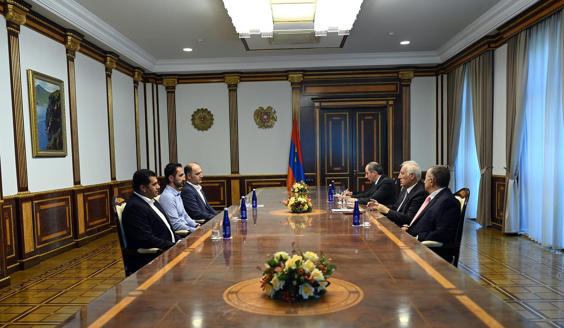 Խաչատուրյանը հանդիպել է Էկովիլ և Շտիգեն ընկերությունների ղեկավարների հետ