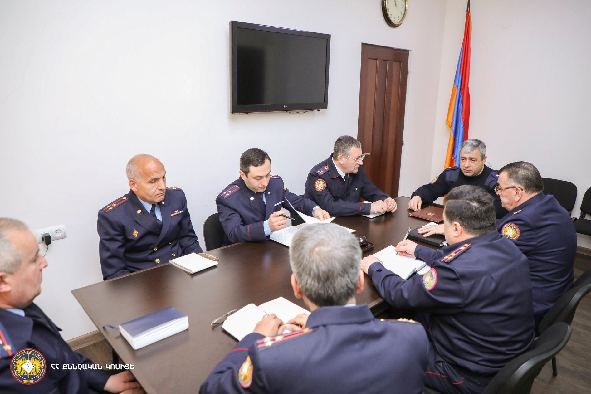 Խորհրդակցություն ՔԿ զինվորական քննչական գլխավոր վարչությունում` բանակում զոհերի աննախադեպ թվի մասին