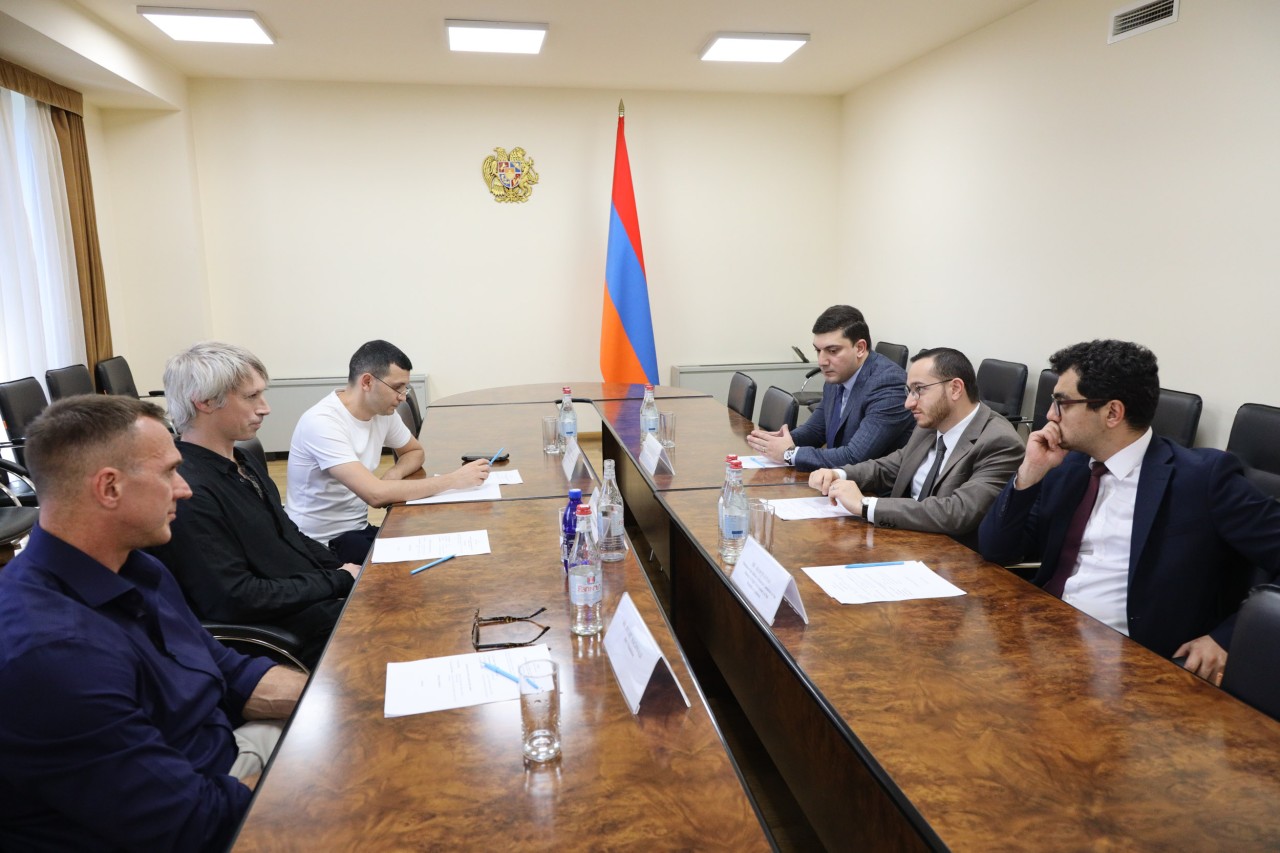 ԲՏԱ նախարարը հանդիպել է Web3-ի հիմնադիր Գևին Վուդին