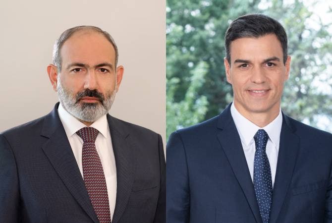 Փաշինյանը շնորհավորել է Իսպանիայի վարչապետ Պեդրո Սանչեսին՝ վերընտրվելու առիթով