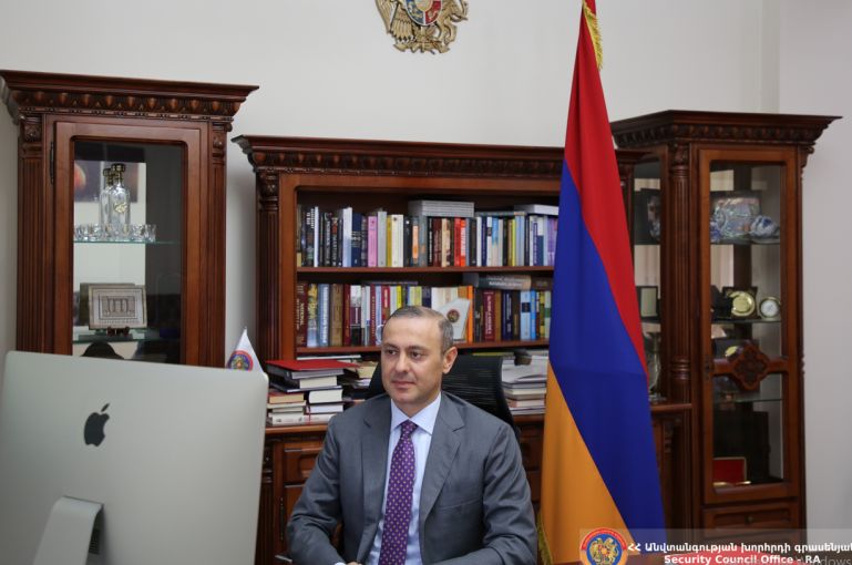 Արմեն Գրիգորյանը մասնակցել է «Ուկրաինայի խաղաղության բանաձև»-ի համատեքստում պարենային անվտանգության վերաբերյալ առցանց ձևաչափով թեմատիկ համաժողովին