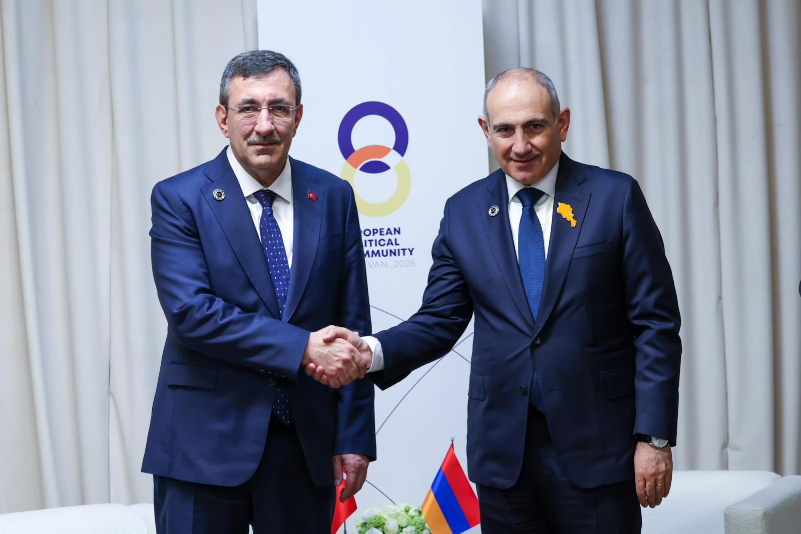 Մաղթում եմ, որ մեր հանդիպումը լավ իրադարձությունների նախանշան դառնա. Թուրքիայի փոխնախագահը՝ Փաշինյանի հետ հանդիպման մասին