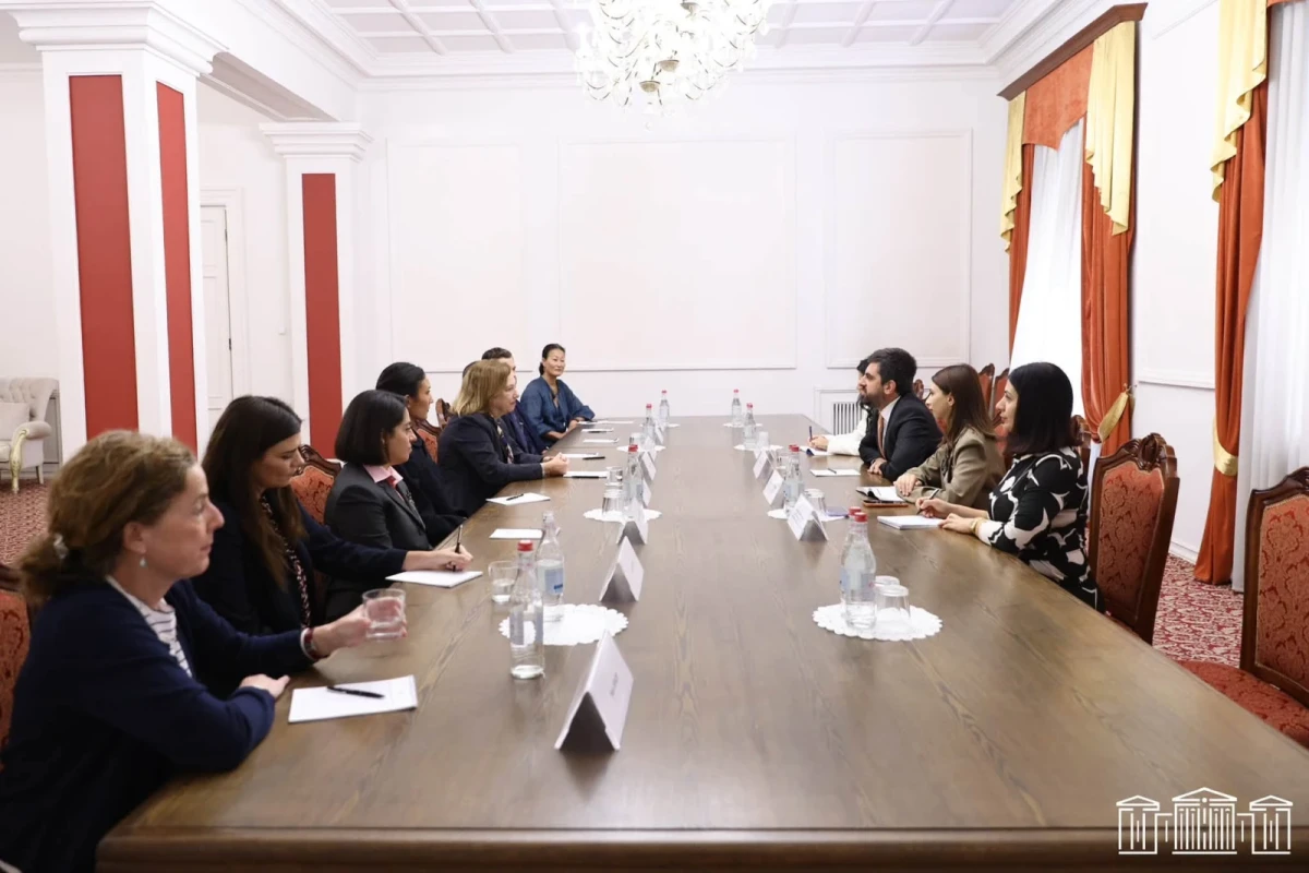 Քրիստինա Քվինի գլխավորած պատվիրակության հետ հանդիպմանն անդրադարձ է եղել Հայաստանի և Ադրբեջանի միջև հաստատված խաղաղությանն ու ԹՐԻՓՓ-ին առնչվող հարցերի