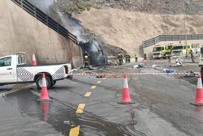 Մեքքա ուղևորվող ավտոբուսի վթարի հետևանքով զոհվել է առնվազն 20 մարդ․ տեսանյութ