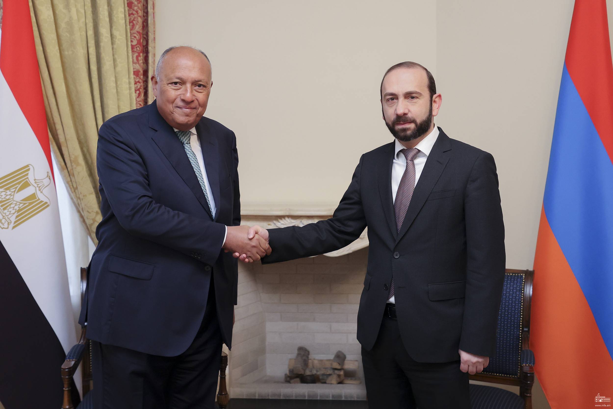Հայաստանի և Եգիպտոսի ԱԳ նախարարները քննարկել են միջազգային ու տարածաշրջանային անվտանգության հարցեր