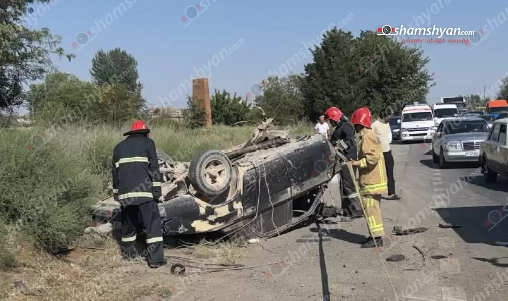 Մայիսյանում բախվել են «Kia»-ն և «ԳԱԶ 3108»-ը. կան վիրավnրներ
