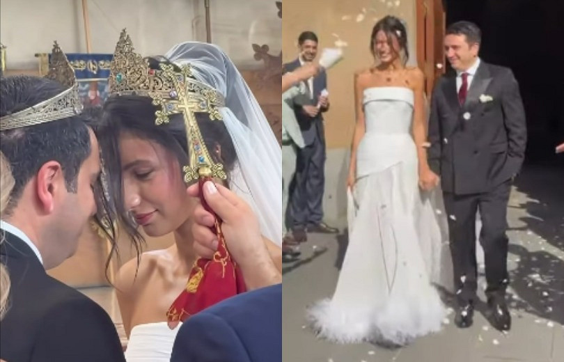 Կադրեր Ալեն Սիմոնյանի պսակադրությունից