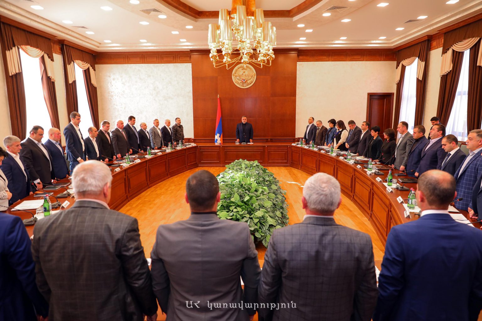 Մեր ապագան մեր ձեռքերում է, այստեղ եմ՝ ձեզ հետ միասին ամեն ինչ անենք, որ Արցախն ունենա հաղթանակներ․ Ռուբեն Վարդանյան