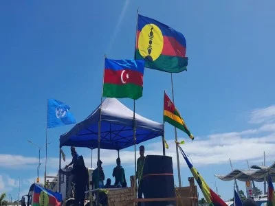 Ադրբեջանը մասնակցում է Նոր Կալեդոնիայում անցկացվող հակաֆրանսիական երթին 
