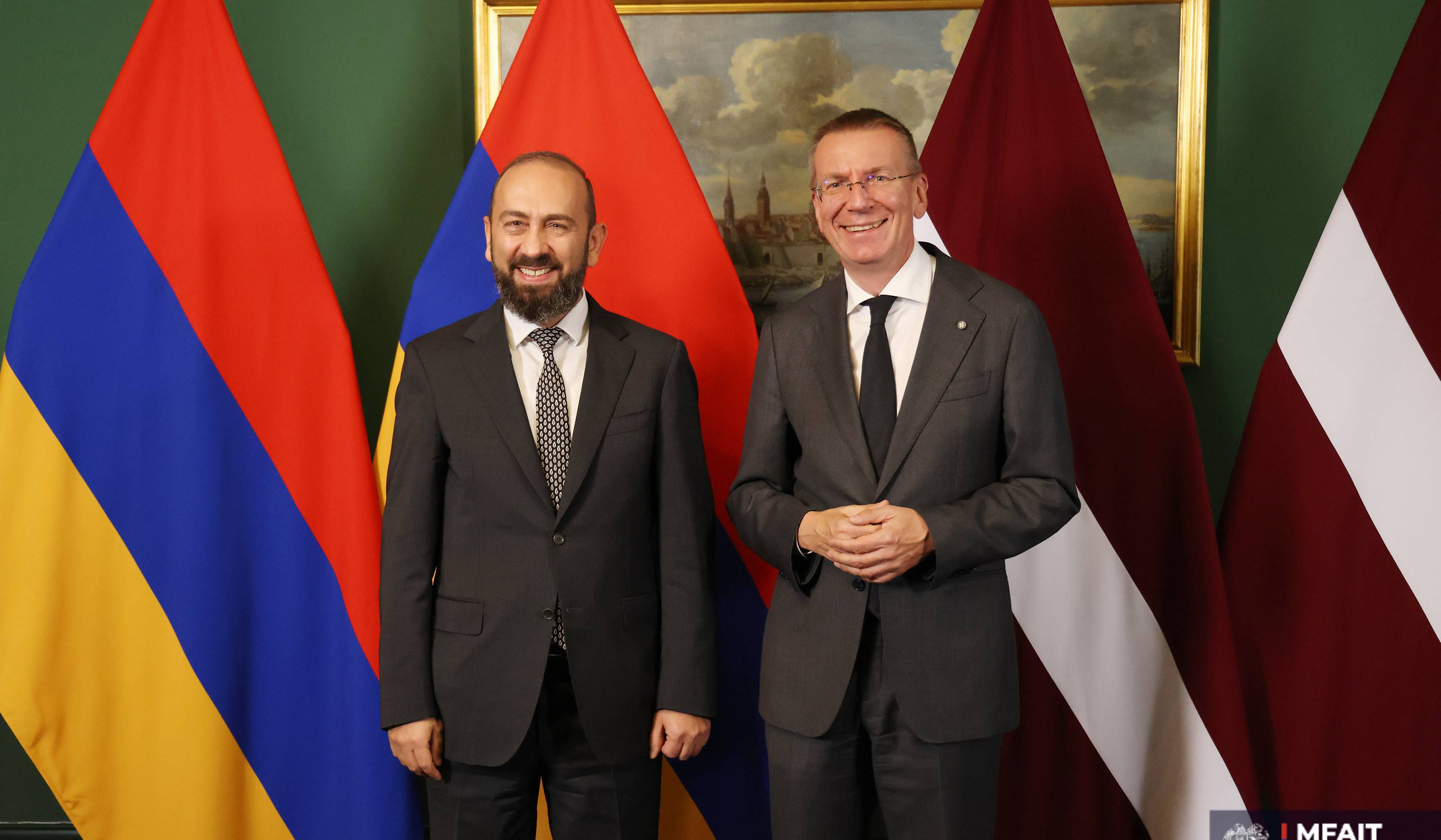 Արարատ Միրզոյանը և Լատվիայի նախագահը քննարկել են երկու երկրի միջև համագործակցության հարցեր