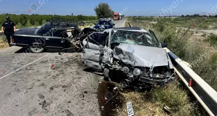 Արևիկ-Եղեգնուտ ավտոճանապարհին բախվել են «Mercedes»-ը և «Վոլգա»-ն․ կան վիրավորներ