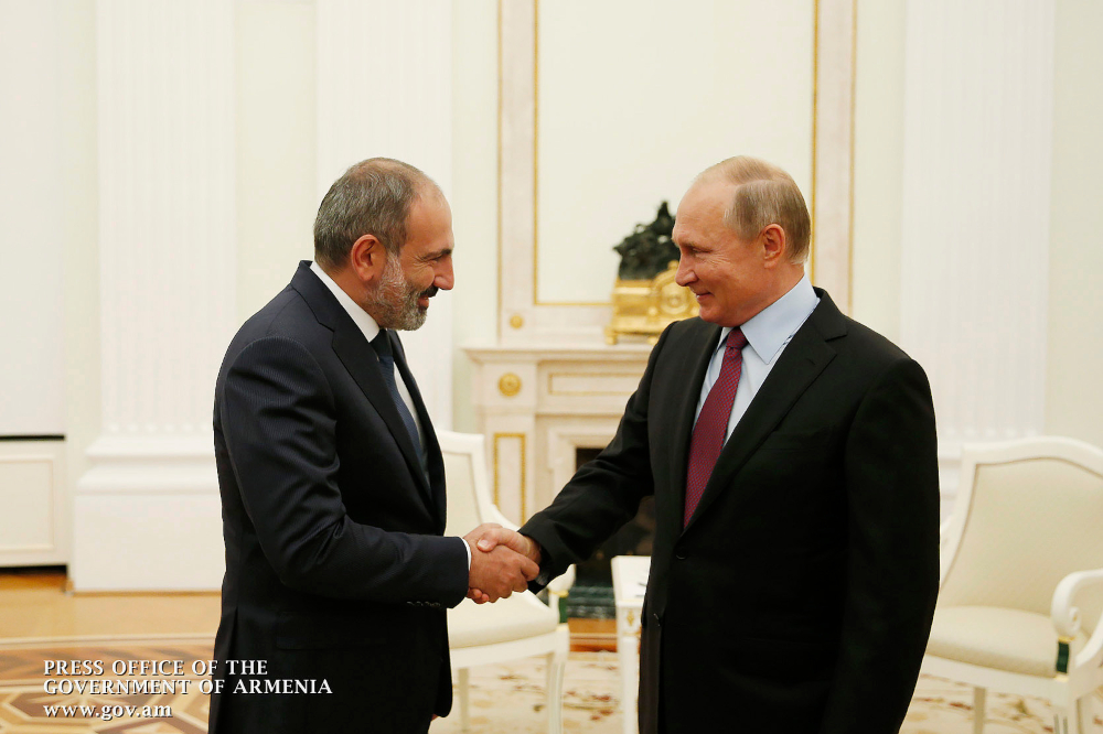 Նիկոլ Փաշինյանին ծննդյան օրվա առթիվ շնորհավորական ուղերձ է հղել Վլադիմիր Պուտինը