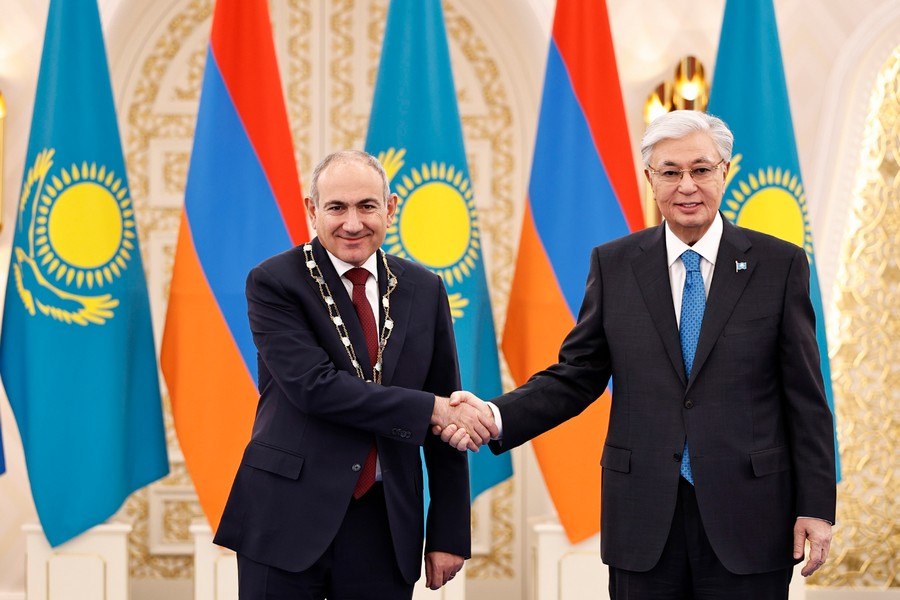 Ղազախստանում Ձեզ ճանաչում են որպես ականավոր պետական գործչի. Տոկաևը շնորհավորել է Փաշինյանին