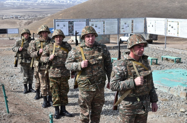 ՀՀ ԶՈՒ 2-րդ զորամիավորումում անցկացվել է կրակային պատրաստության պարապմունք