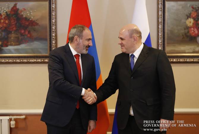 Никол Пашинян направил поздравительное послание Михаилу Мишустину по случаю дня рождения
