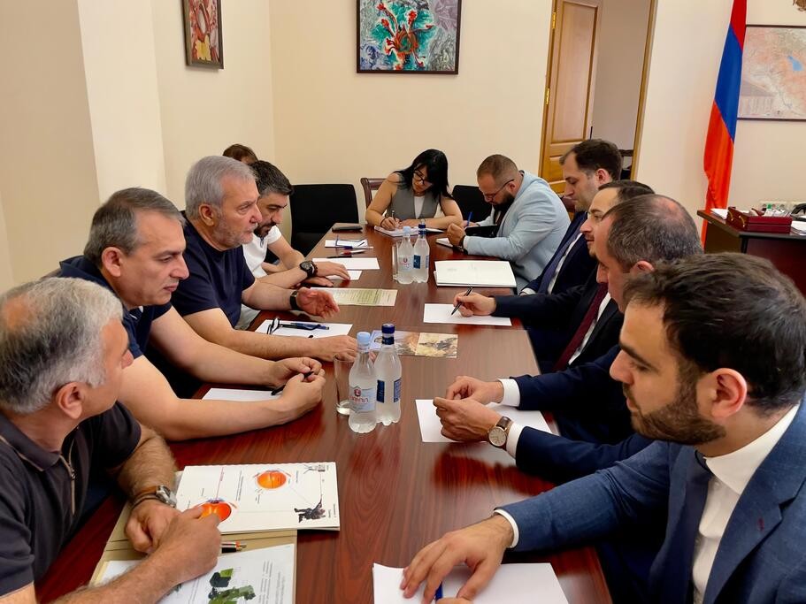Քննարկվել են ռազմարդյունաբերության և կիբեռանվտանգության ոլորտներին վերաբերող մի շարք հարցեր