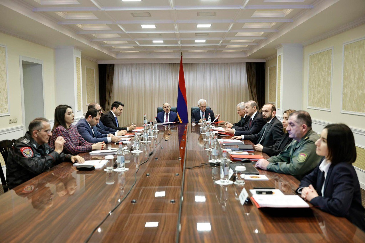 Վարչապետ Նիկոլ Փաշինյանի գլխավորությամբ կայացել է Անվտանգության խորհրդի հերթական նիստը