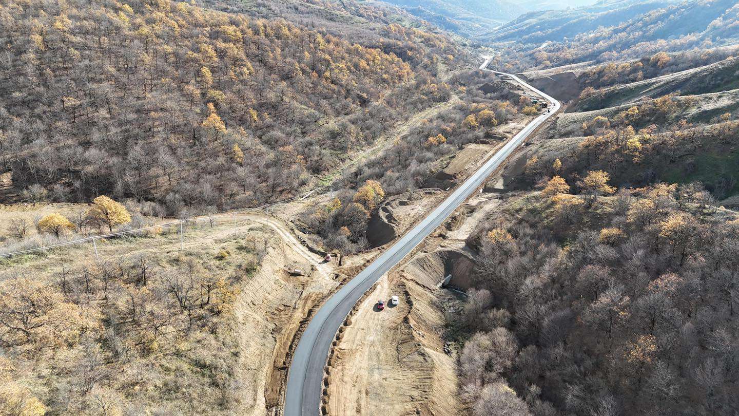 Վերին Խոտանանը շրջանցող 11 կմ միջպետական ճանապարհահատվածը ասֆալտապատվում է