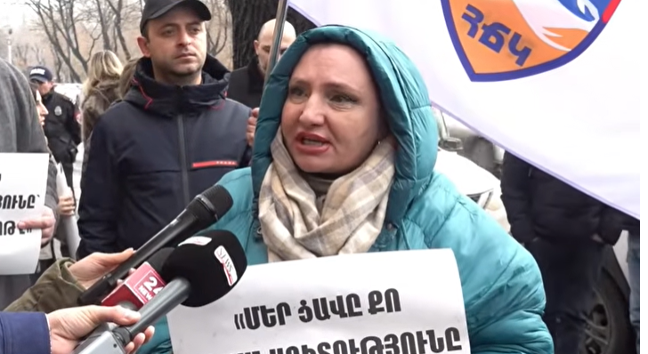 Ունենք ստոր, ողորմելի իշխանություն, որոնք ոչ մեկի սրբությունը չեն հարգում. Ակցիայի մասնակից