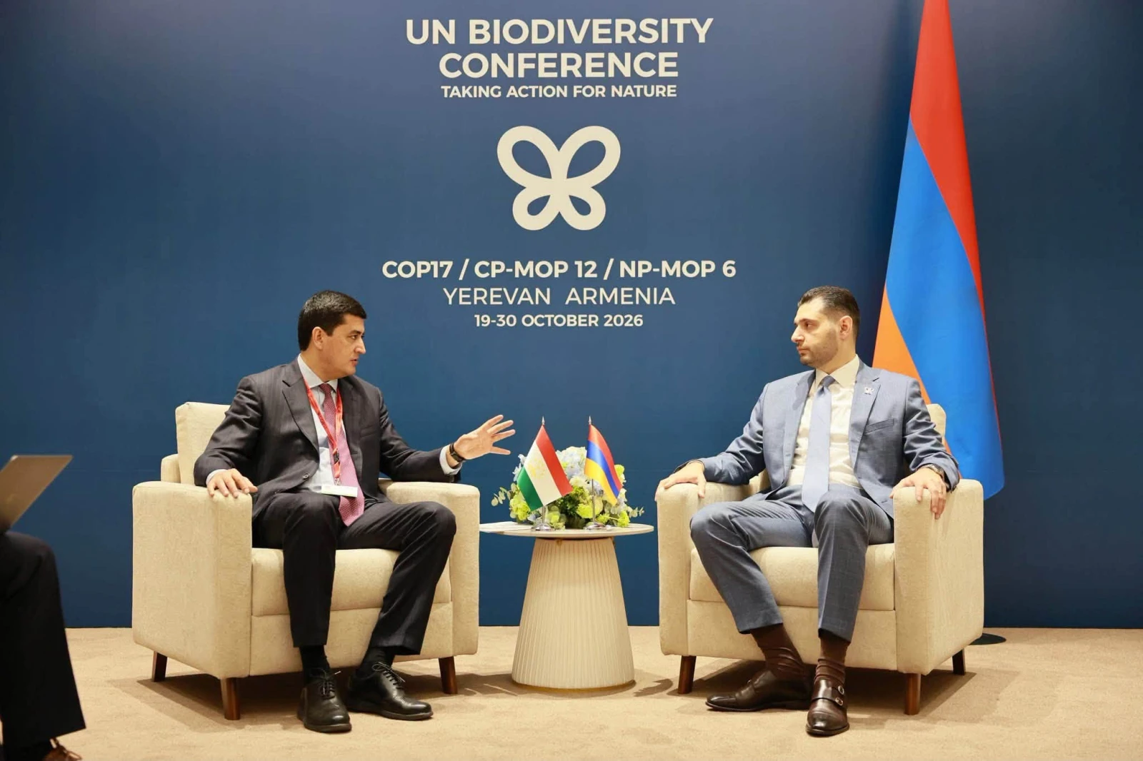 Մաթևոսյանը Տաջիկստանի իր գործընկերոջ հետ անդրադարձել է Սևանա լճի էկոհամակարգի պահպանությանը